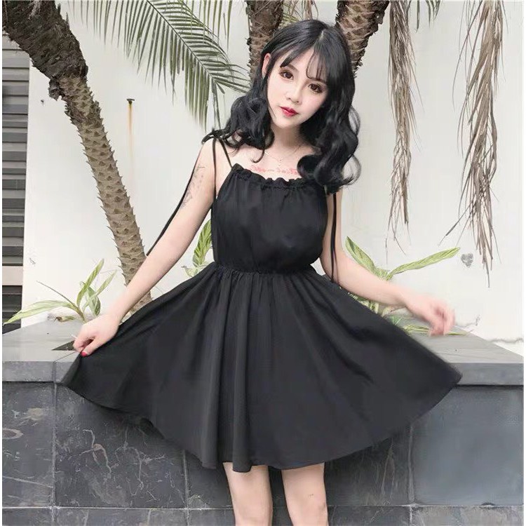 Đầm 2 Dây 💖FREESHIP💖 Giảm 10k nhập mã [ VAY DAI ] 💖 Váy 2 dây Hàn Quốc xinh đẹp | BigBuy360 - bigbuy360.vn
