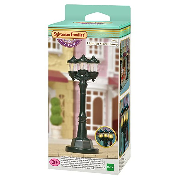 Sylvanian Families Town Đèn Thành Phố Phát Sáng Light Up Street Lamp