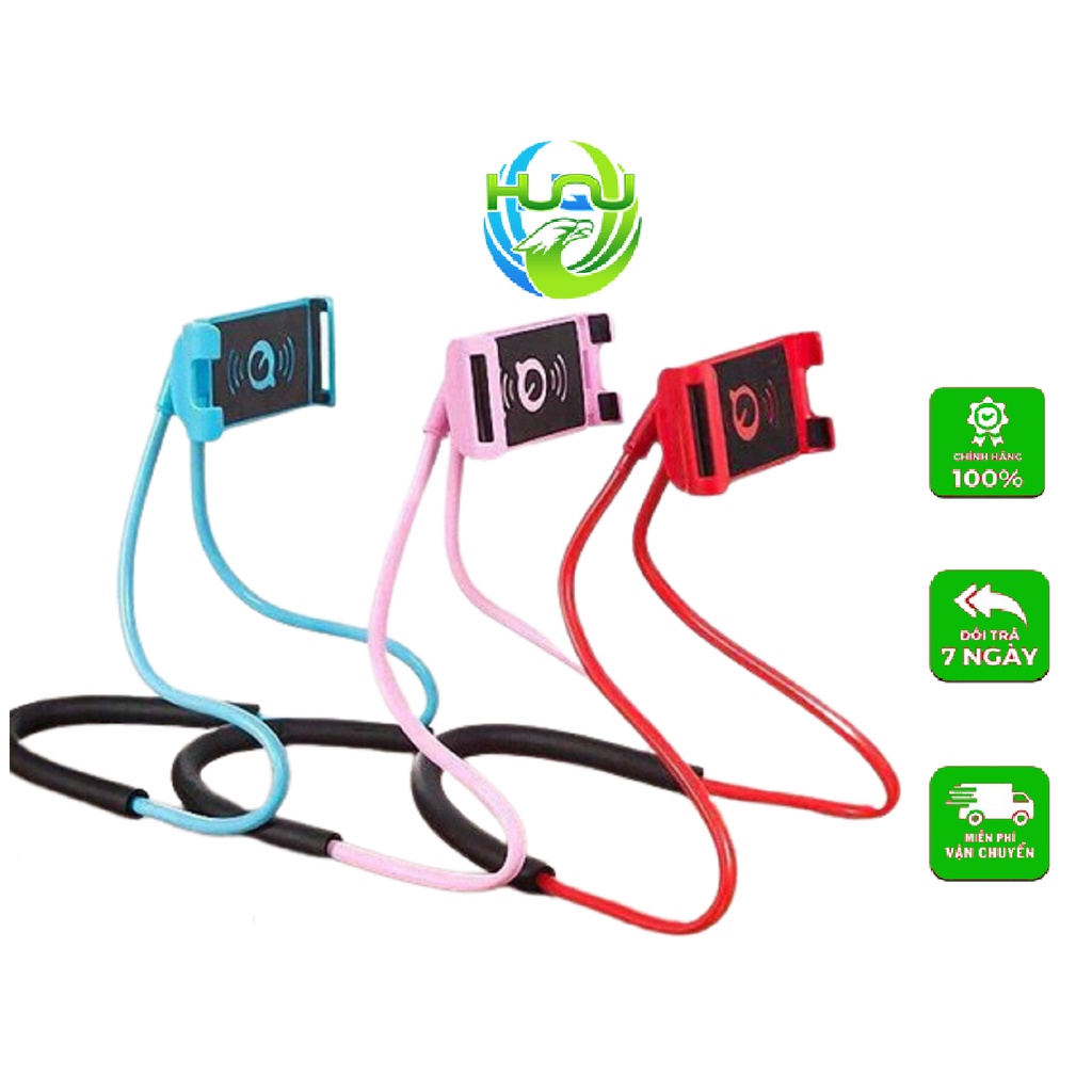 Giá Đỡ Treo Cổ, Đeo Eo, Để Bàn Đa Năng Huqu HQ-01Tiện Dụng dùng khi xem phim, lướt web tiện dụng