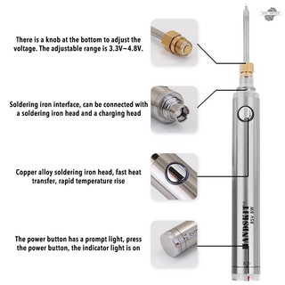 Mỏ hàn mini không dây sử dụng pin sạc USB