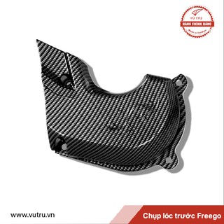 CHỤP LÓC MÁY TRƯỚC XE FREEGO MẠ CROM, CARBON - CHÍNH HÃNG UNIVERSE