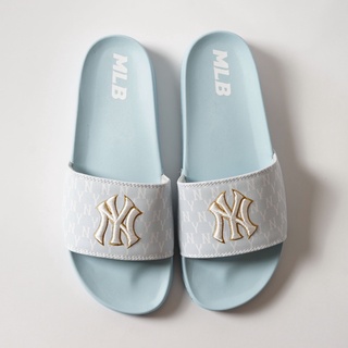  Dép quai ngang nữ Mlb màu sắc bắt mắt đế chống trơn lót quai êm ái hỗ trợ đổi size 