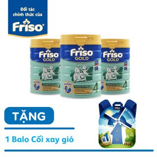 [Hà Nội] Combo 3h sữa Friso Gold 4 900g (có quà date 2021)