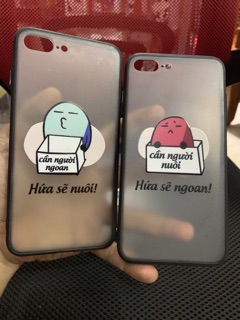 Ốp iphone6G,6S,6Plus,7Plus,8Plus dẻo viềng in hình kute