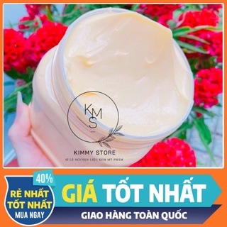 Kem lotion sáp đặc lẻ 1 hộp 1 ký màu vàng cam