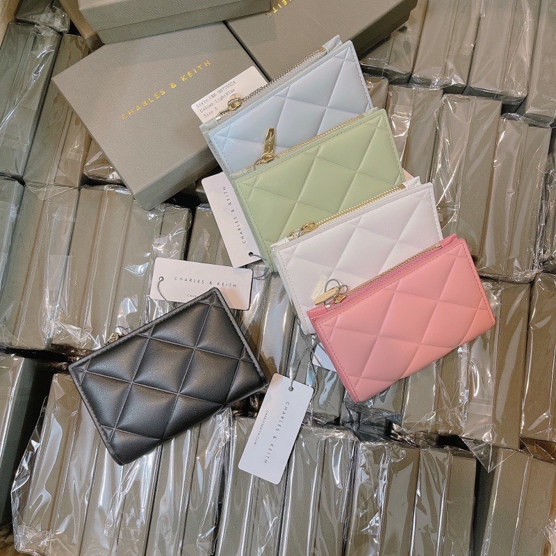 Ví nữ mini ngắn nhiều ngăn cầm tay đẹp thời trang hàng quảng châu cao cấp full box VN16
