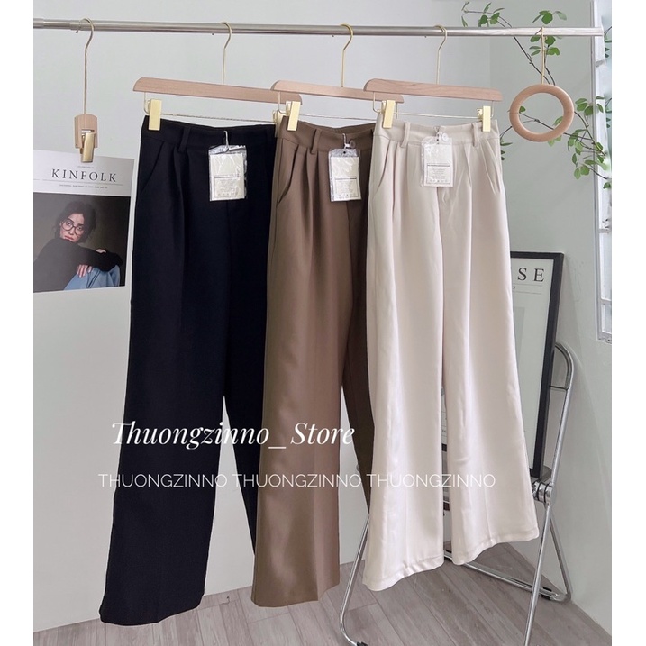 Quần ỐNG SUÔNG MÀU MỚI “Lady Mode” Quảng Châu Quần Culottes ống rộng tông Tây lạ mắt