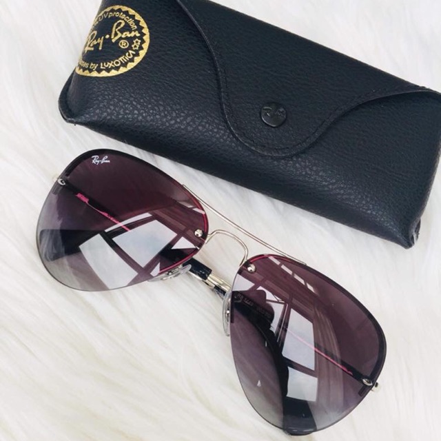 Kính rayban không gọng