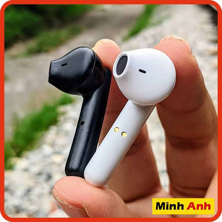 [ÂM THANH SỐNG ĐỘNG] Tai nghe Bluetooth BUDS LED 2.0, Có Đèn Led Báo Pin, Âm Thanh Cực Hay, Hot 2021