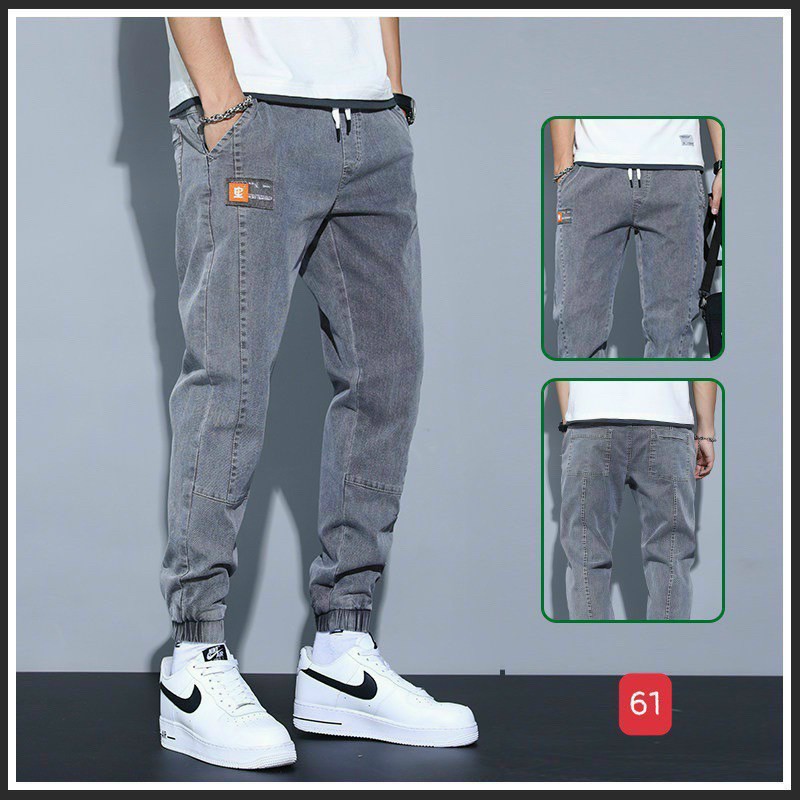 Quần Jean Jogger Lưng Thun  SIÊU PHẨM  Trẻ Trung, Co Giãn Siêu Đẹp