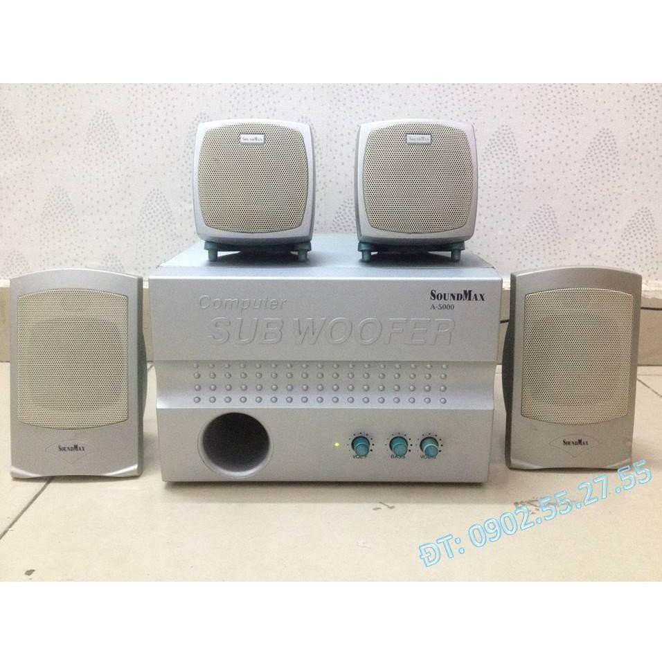 Sốc..!!!! Loa Soundmax cao cấp 4.1 A-5000 còn mới ...