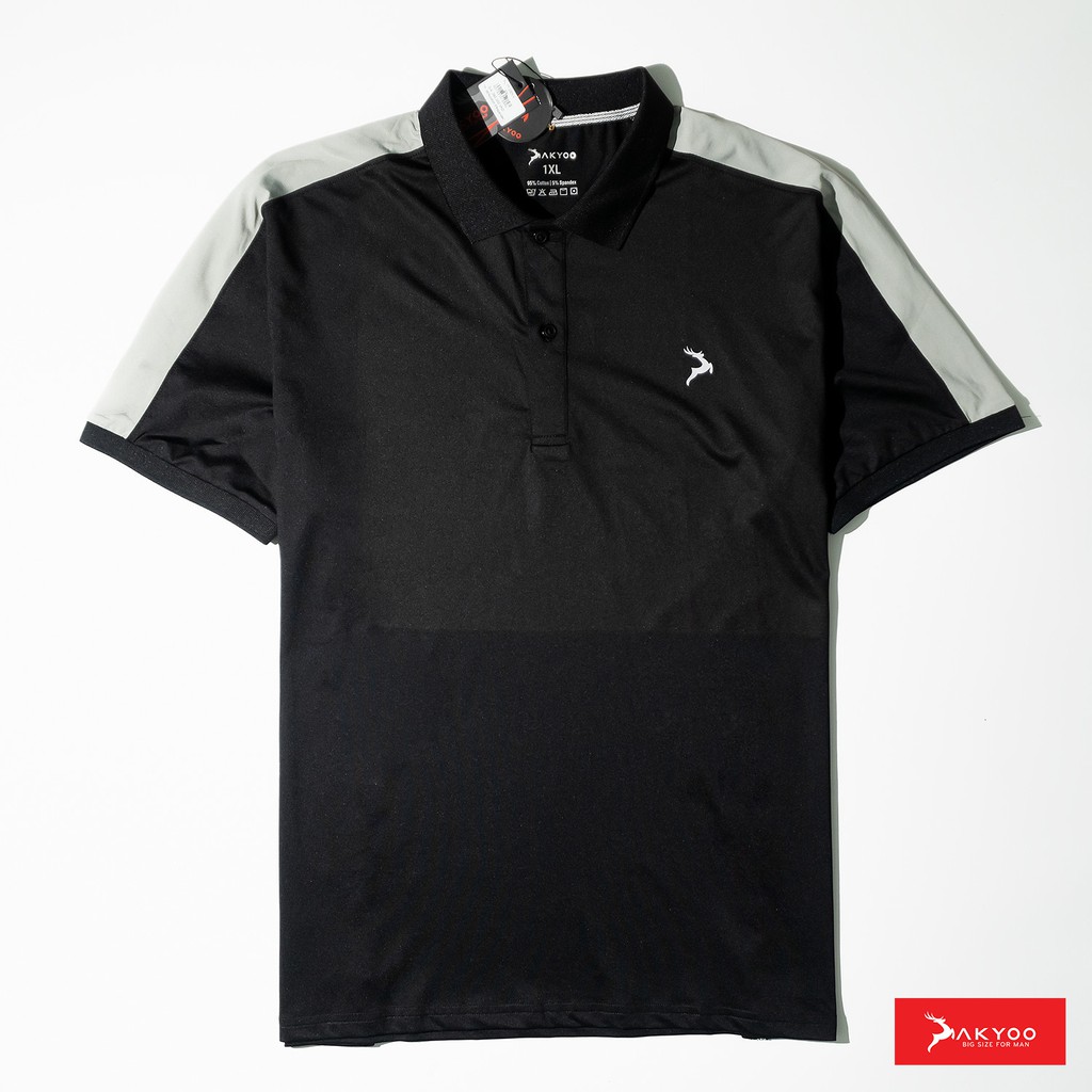 Áo thun polo ngoại cỡ, áo polo bigsize, áo bigsize, áo polo cho người béo(size 80-140kg)