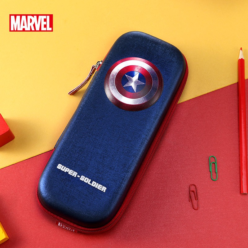 Hộp Bút Cỡ Lớn Hình Siêu Anh Hùng Marvel Dành Cho Bé Trai