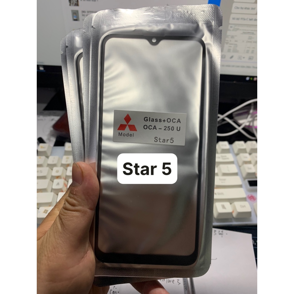 Kính ép liền keo Star 5 - Vsmart