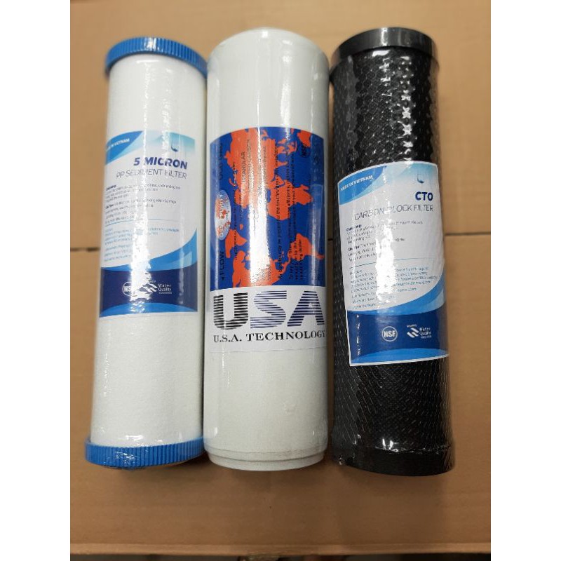 Bộ lõi lọc 123 máy lọc nước