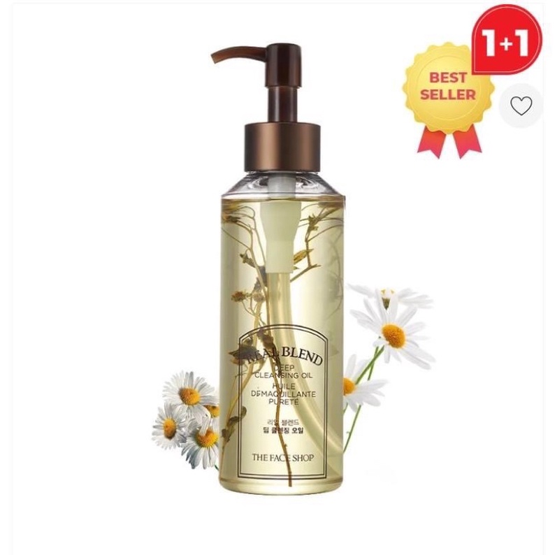 Dầu tẩy trang dưỡng ẩm REAL BLEND DEEP CLEANSING OIL 225ML