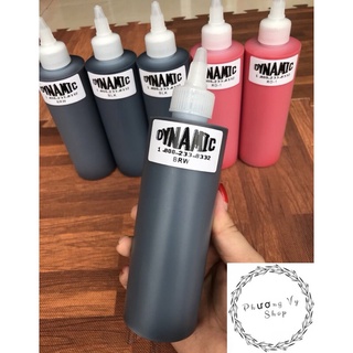 Mực tập phun xăm Dynamic (nâu,đen,đỏ) chai 240ml