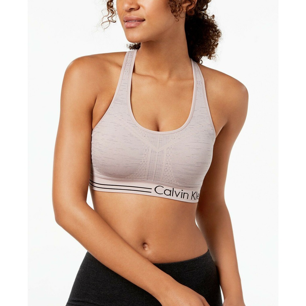 Áo bra tập gym yoga Calvin Klein không viền