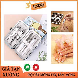 Bộ cắt móng tay, làm móng 7/10 món Full hộp nhỏ gọn đa năng