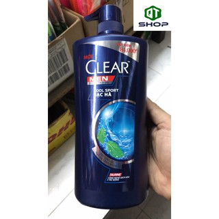 Dầu gội clear men sport mát lạnh bạc hà chai 900g