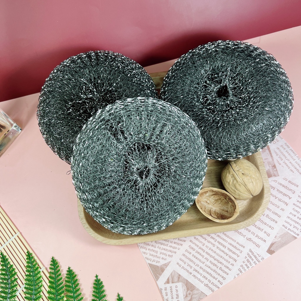 Cước Rửa Chén, Chà Nồi Tẩy Vết Bẩn Loại To DẠNG BÁNH XE