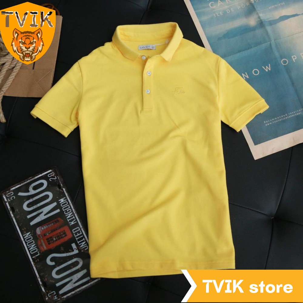 Áo thun polo nam Tvik nhiều màu, chất vải thun cá sấu cao cấp, ATP | BigBuy360 - bigbuy360.vn