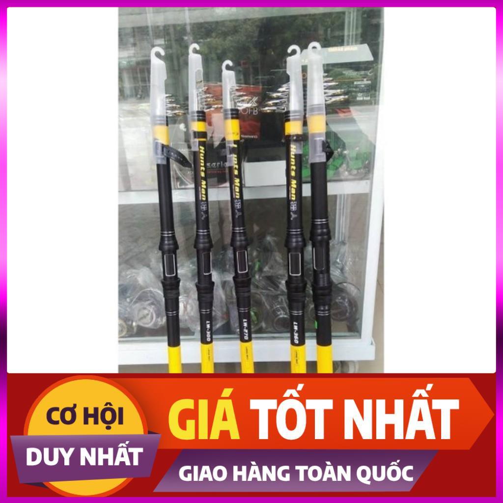 [Xả Kho 3 Ngày]  Cần câu rút tự động HUNTS MAN LW ĐÀI LOAN siêu khoẻ khoen sứ chống xoắn cước - ĐỒ CÂU PHÍA BẮC - S25