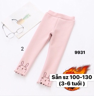 Quần legging lót lông nhung