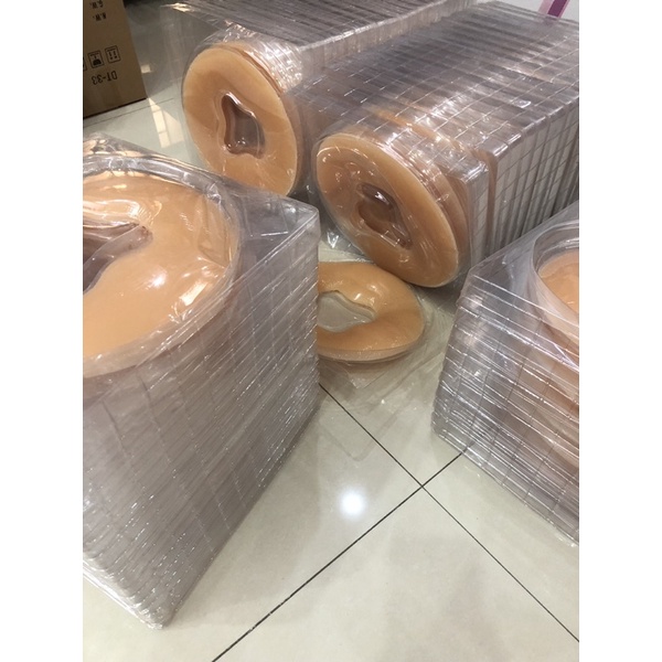 Gối silicol, gối úp mặt Spa có hộp