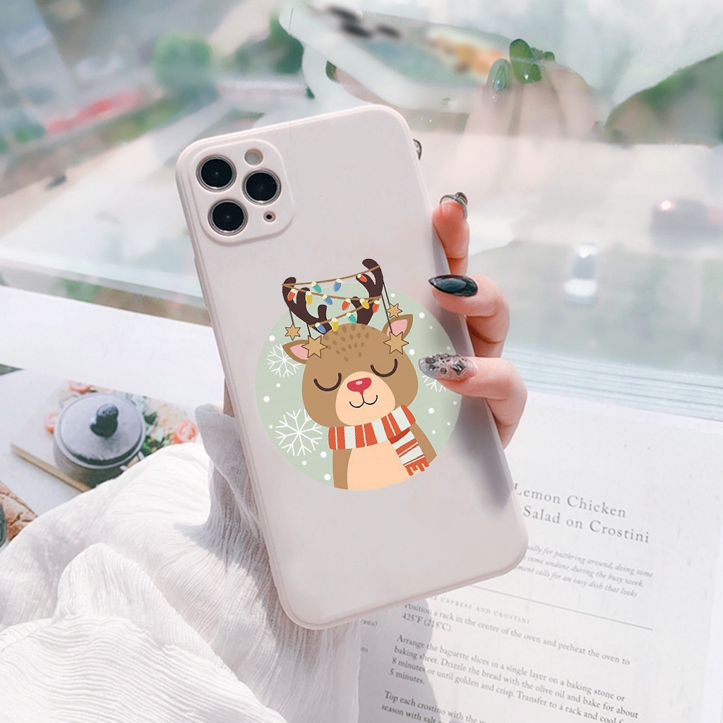 Ốp lưng iphone NOEL cạnh vuông bảo vệ camera iphone 11 7plus 8plus x xsmax 11pro max 12pro 12promax 13promax e108
