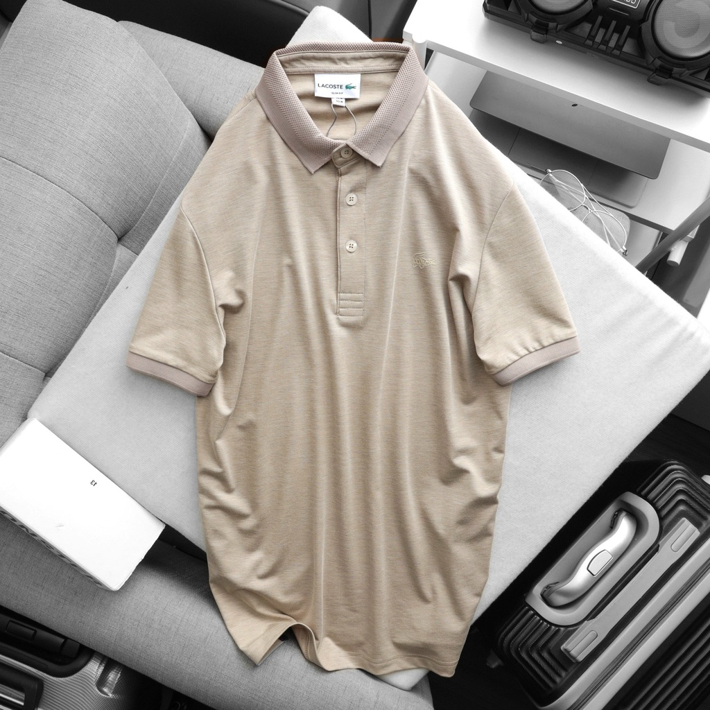 Áo Thun Polo Nam Cổ Phối Chất Không Nhăn, 100% Cotton 4 chiều ,có  Bigsize 100kg - Ivan BigSize POLO108