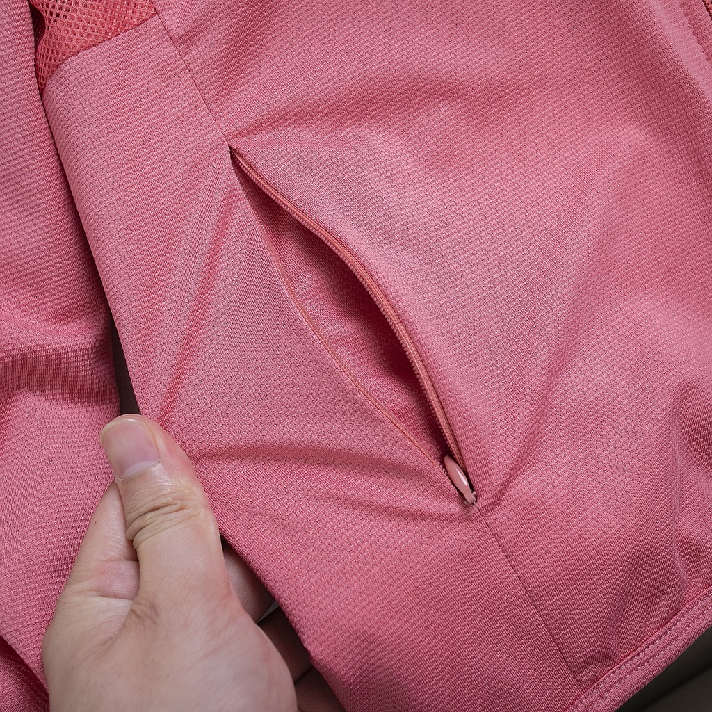 Áo chống nắng nữ 2 lớp chất thun lạnh aircool thông hơi phiên bản 2022