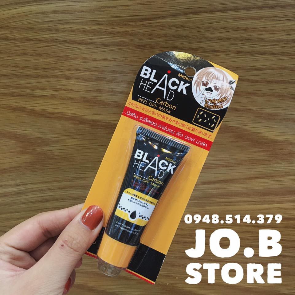 GEL LỘT MỤN ĐẦU ĐEN MISTINE BLACK HEAD