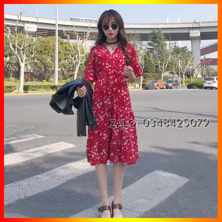 Váy nữ 🌈FREESHIP🌈 GIẢM 10K nhập mã [ VAYDEP10K] Đầm nữ họa tiết hoa nhí | BigBuy360 - bigbuy360.vn