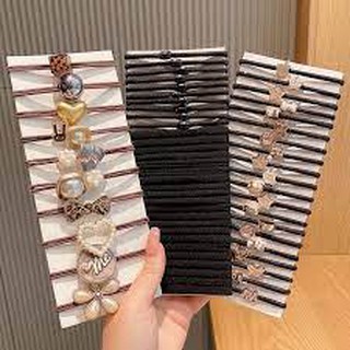 Sét buộc tóc 60 món nữ siêu đẹp