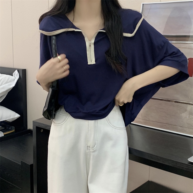 Áo Thun polo Ngắn Tay Thời Trang Mùa Hè Hàn Quốc 53342