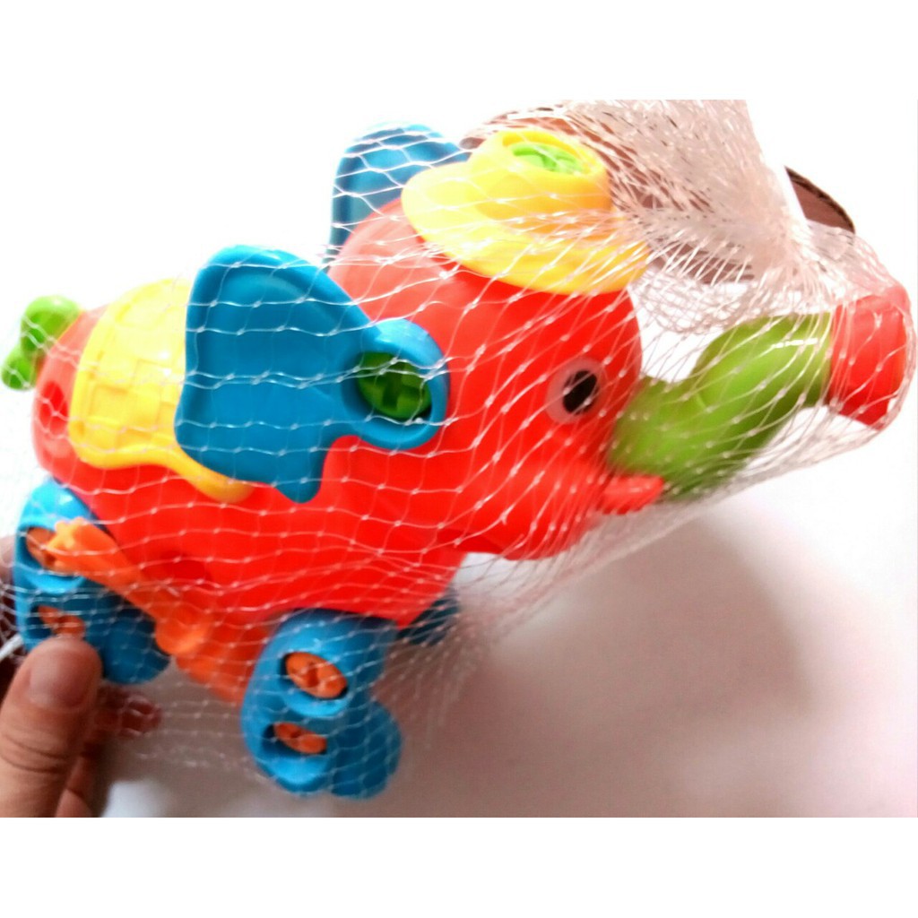 Đồ chơi lắp ráp các con thú cho bé _ Nhựa An Toàn