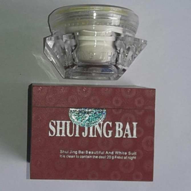 Kem SHUI JING BAI Dưỡng Trắng giảm Nám  Thủy Tinh Bạch