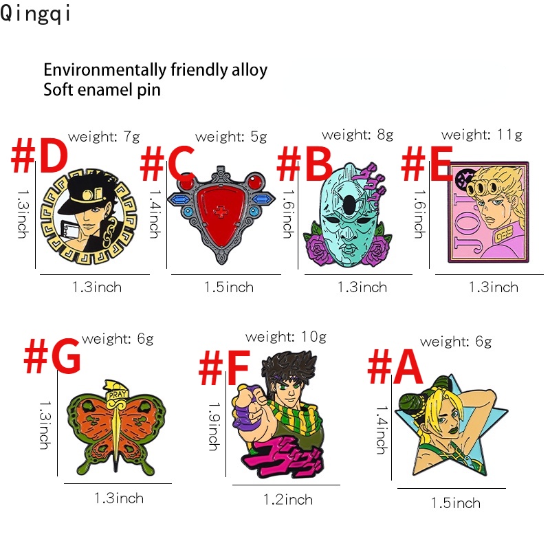 Ghim cài áo Miss Zoe bằng kim loại tráng men in vật hoạt hình Iojos