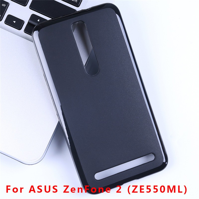 Ốp Lưng Tpu Silicone Mềm Màu Đen Cho Asus Z00Ad Zenfone 2 Ze550Ml Ze551Ml