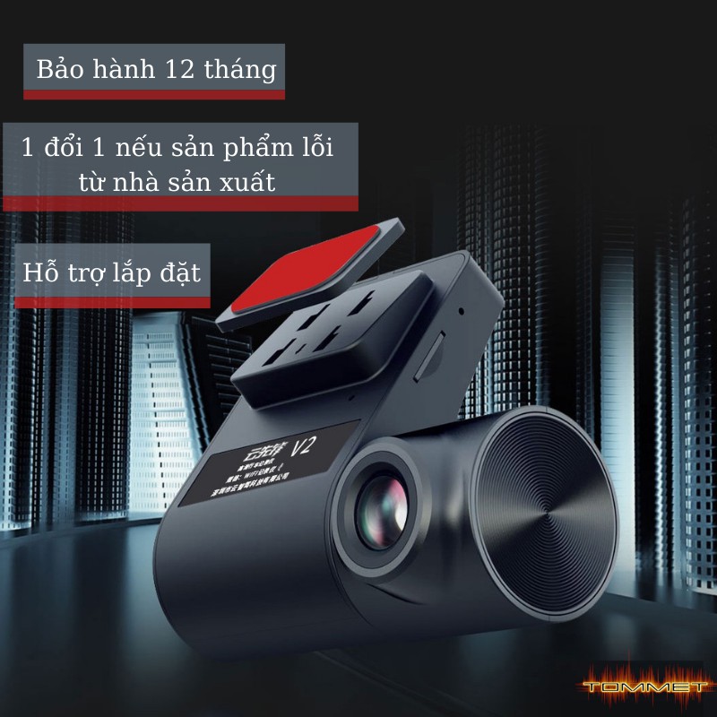 Cam hành trình V2 Wifi xem qua điện thoại cho màn android - camera hành trình ô tô cho màn android BH 12 tháng | BigBuy360 - bigbuy360.vn