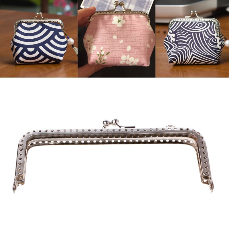 1 Khung Kẹp Kim Loại 12cm Cho Túi Xách