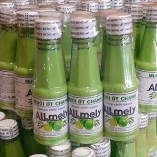 LỐC 6 CHAI MUỐI ỚT CHANH ALLMELY NHA TRANG CHAI 220ml