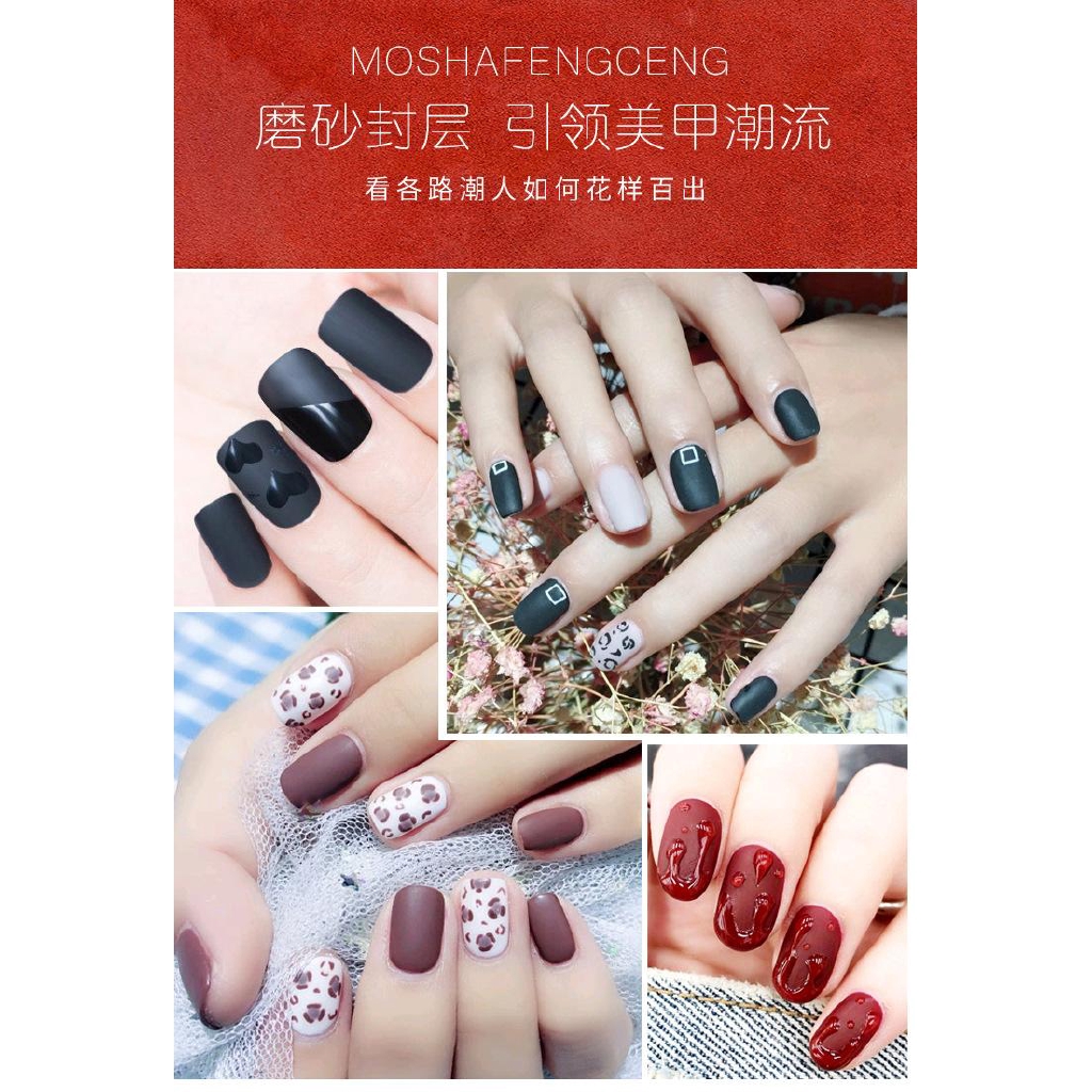 Sơn gel AS sơn bóng lì (Matte top coat)