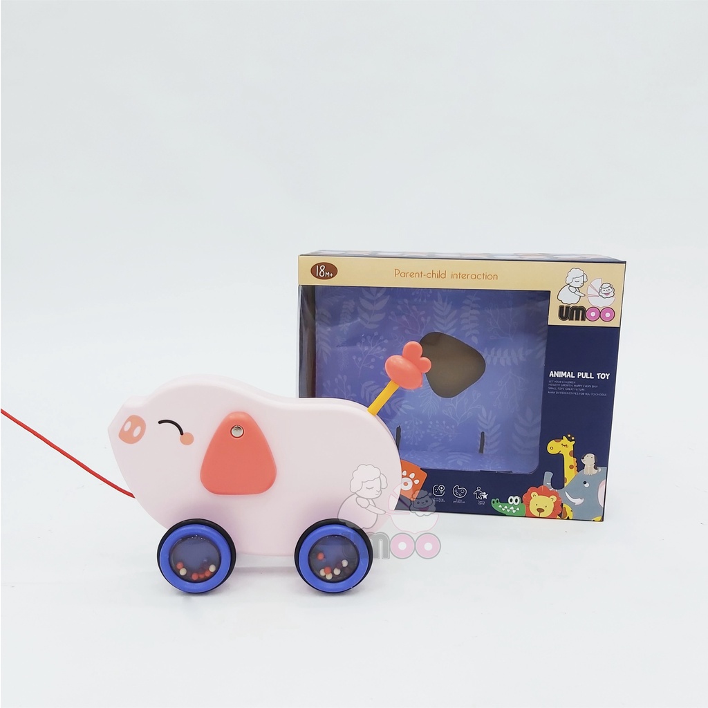 Đồ chơi kéo thú UMOO cho bé