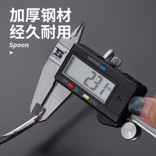 Muỗng Cà Phê Bằng Thép Không Gỉ 304 Thiết Kế Cổ Điển Thời Trang