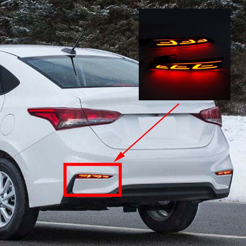 Đèn led Phanh Xe Phản Quang Cho hyundai accent 2017-2019