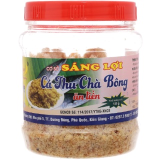 Chà bông cá thu sáng lợi 100g