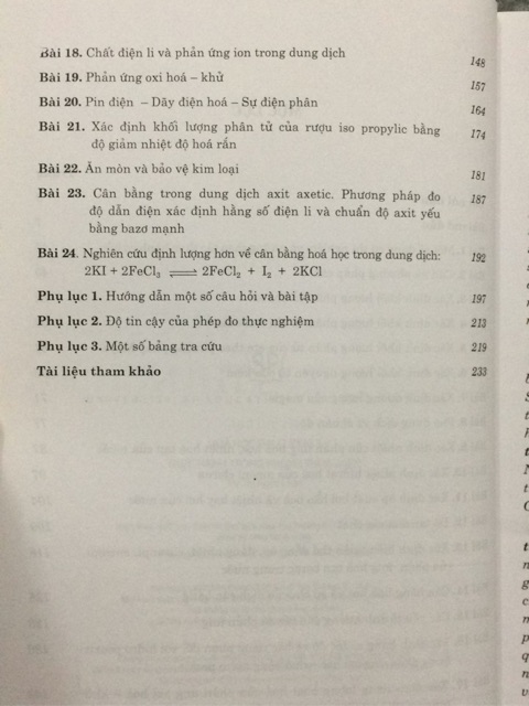 Sách - Hoá học đại cương 3: Thực hành trong phòng thí nghiệm