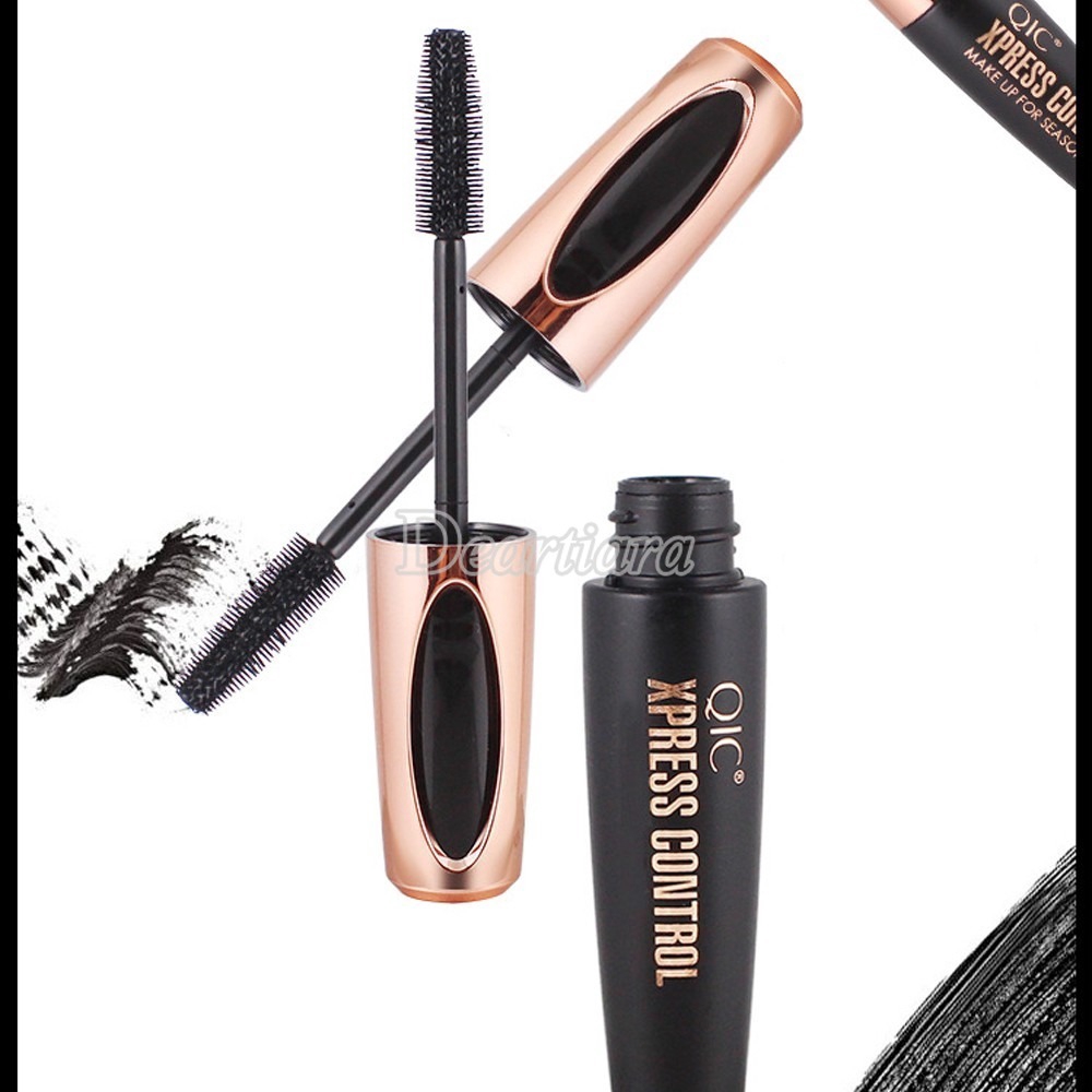 (Hàng Mới Về) Mascara Sợi Tơ 4d Màu Đen Chuốt Mi Cong Vút Và Dài Hơn Qic | BigBuy360 - bigbuy360.vn